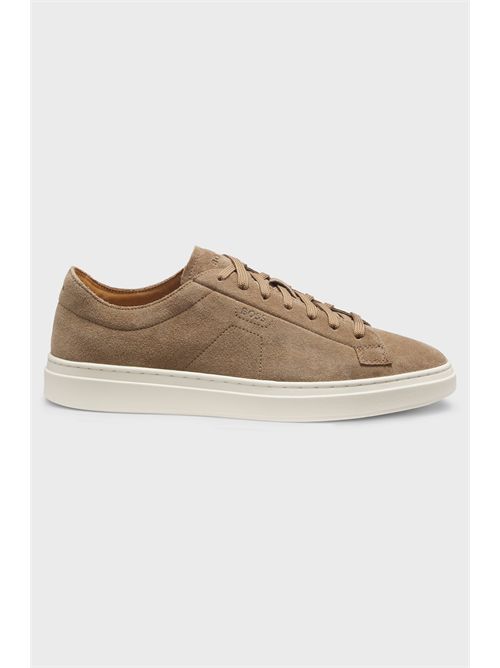Sneakers in pelle scamosciata con logo goffrato BOSS | KIERAN_TENN260-50563162